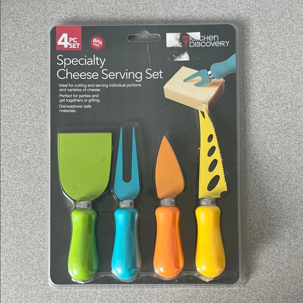 Kitchen Discovery 4 - Piece Cheese Serving Set